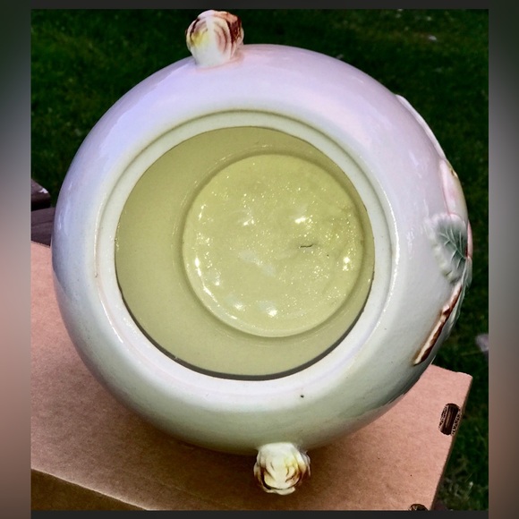 Mid Century Vintage Robinson Ransbottom Roseville Pottery Apple Cookie Jar - Picture 7 of 9